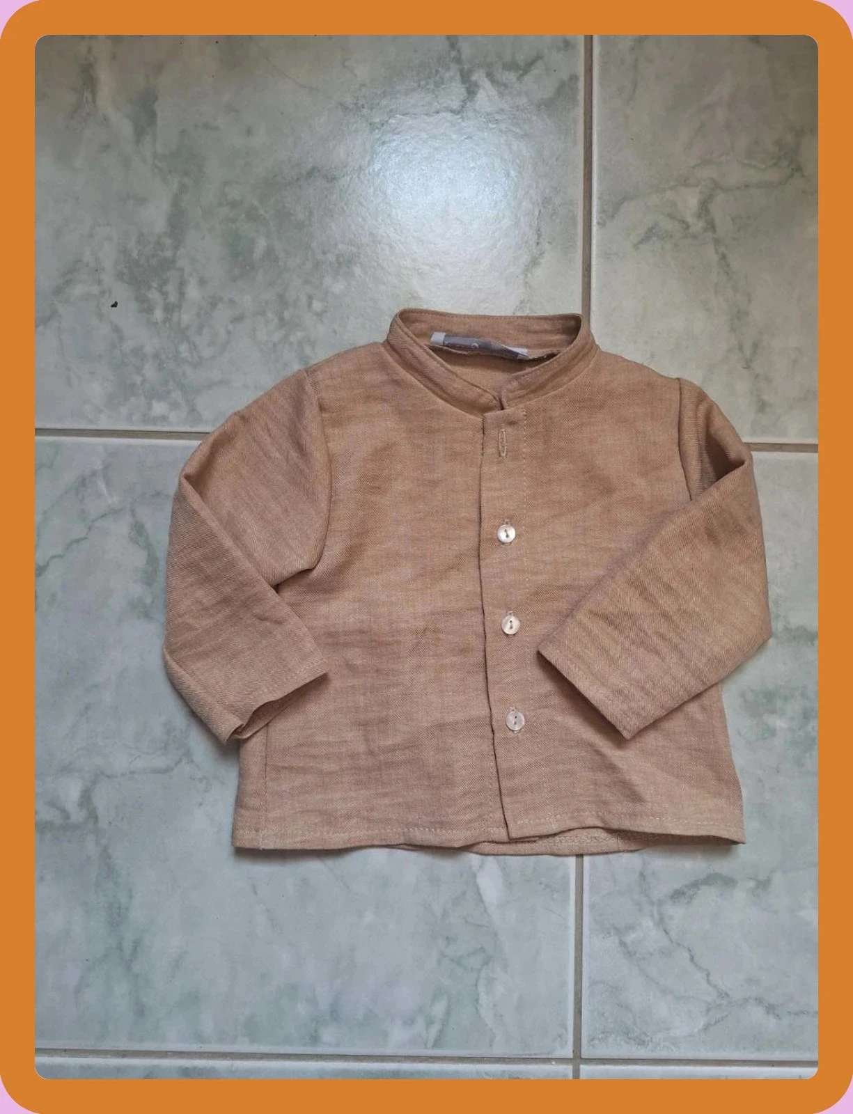 Chemise légère O ptit mome paris 6 mois